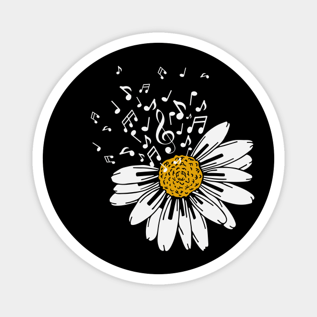 Daisy Musical Notes Magnet by Teresa's Store 1